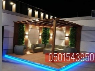 تركيب برجولات حدائق , 