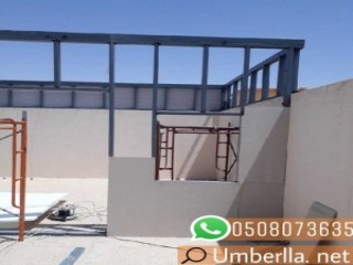 بناء ملحق اسمنت بورد 